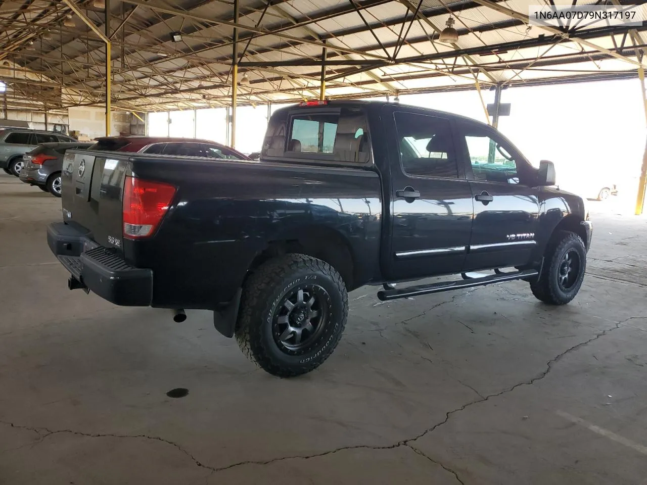 2009 Nissan Titan Xe VIN: 1N6AA07D79N317197 Lot: 58272744