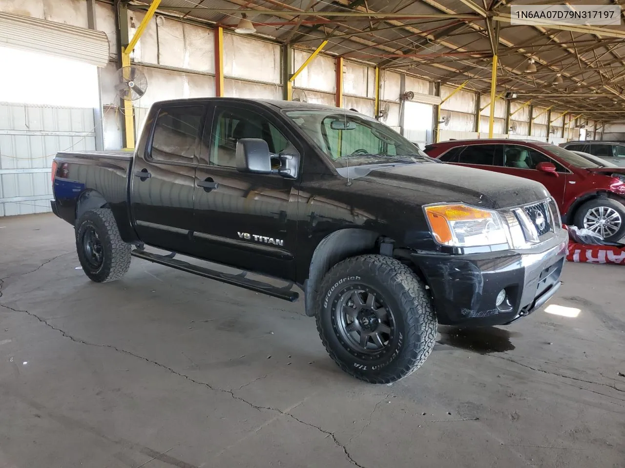 2009 Nissan Titan Xe VIN: 1N6AA07D79N317197 Lot: 58272744