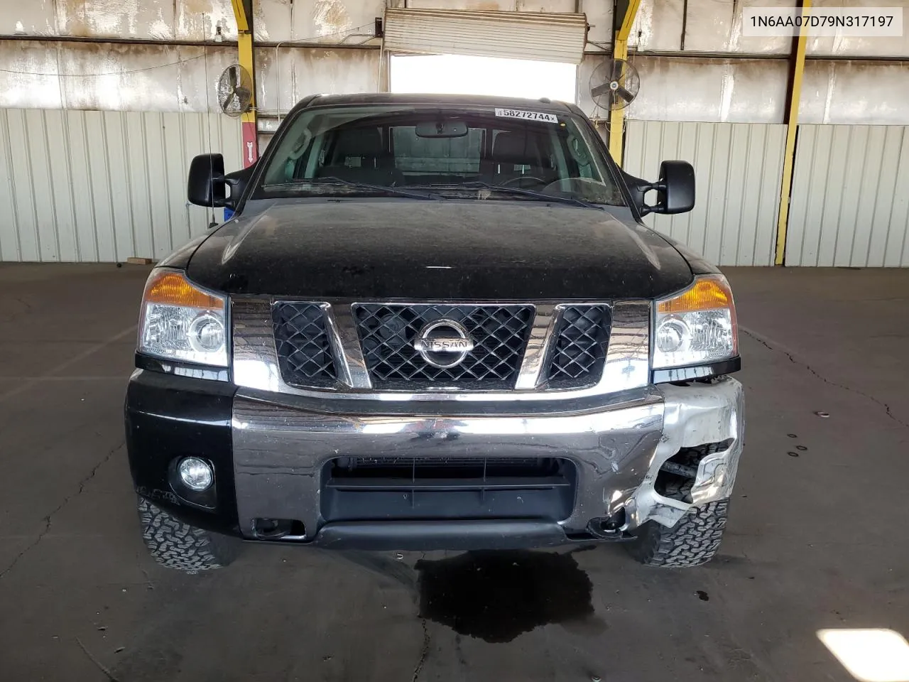 2009 Nissan Titan Xe VIN: 1N6AA07D79N317197 Lot: 58272744