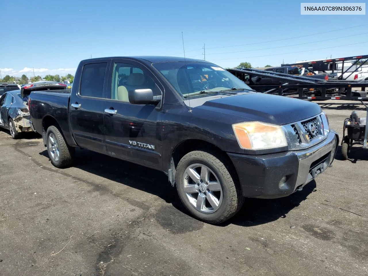 2009 Nissan Titan Xe VIN: 1N6AA07C89N306376 Lot: 68388544