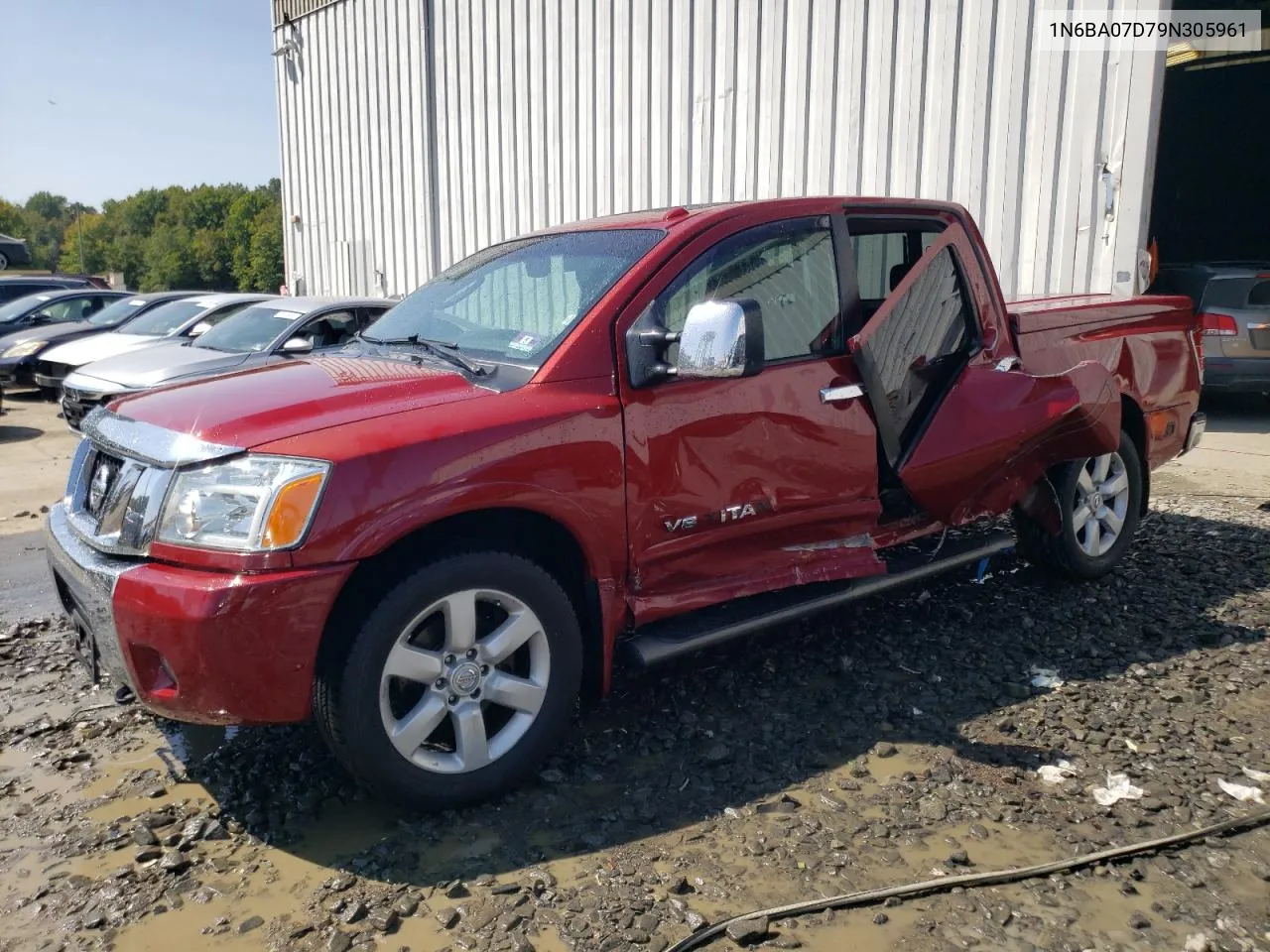 2009 Nissan Titan Xe VIN: 1N6BA07D79N305961 Lot: 70598264