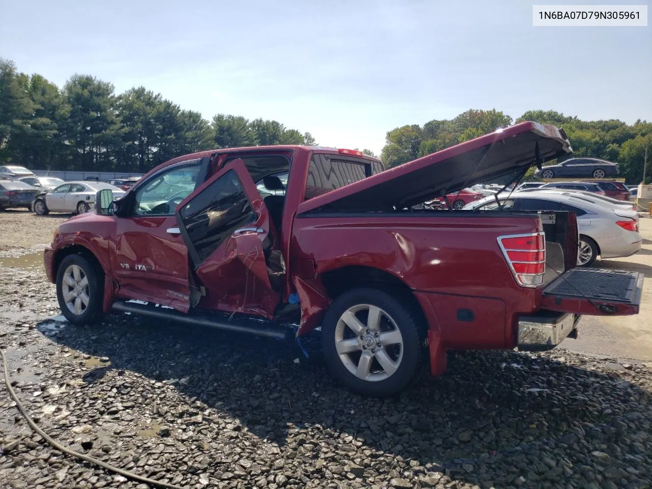 2009 Nissan Titan Xe VIN: 1N6BA07D79N305961 Lot: 70598264