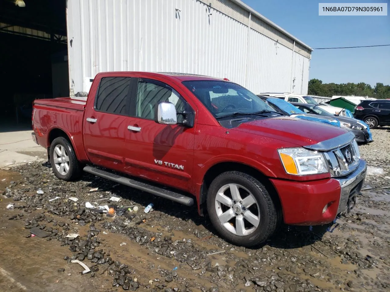 2009 Nissan Titan Xe VIN: 1N6BA07D79N305961 Lot: 70598264