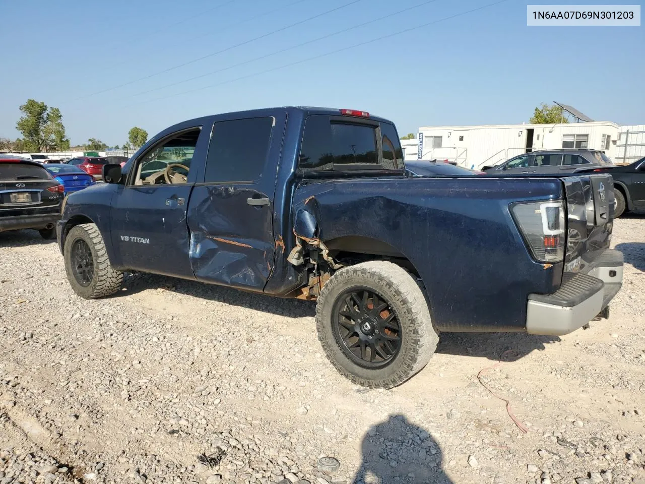 2009 Nissan Titan Xe VIN: 1N6AA07D69N301203 Lot: 71937644