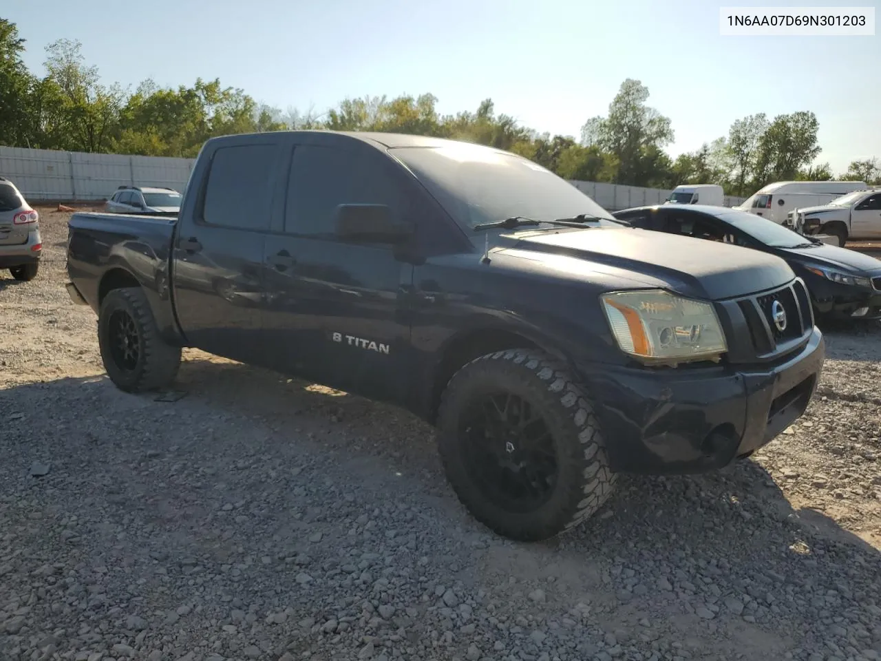 2009 Nissan Titan Xe VIN: 1N6AA07D69N301203 Lot: 71937644