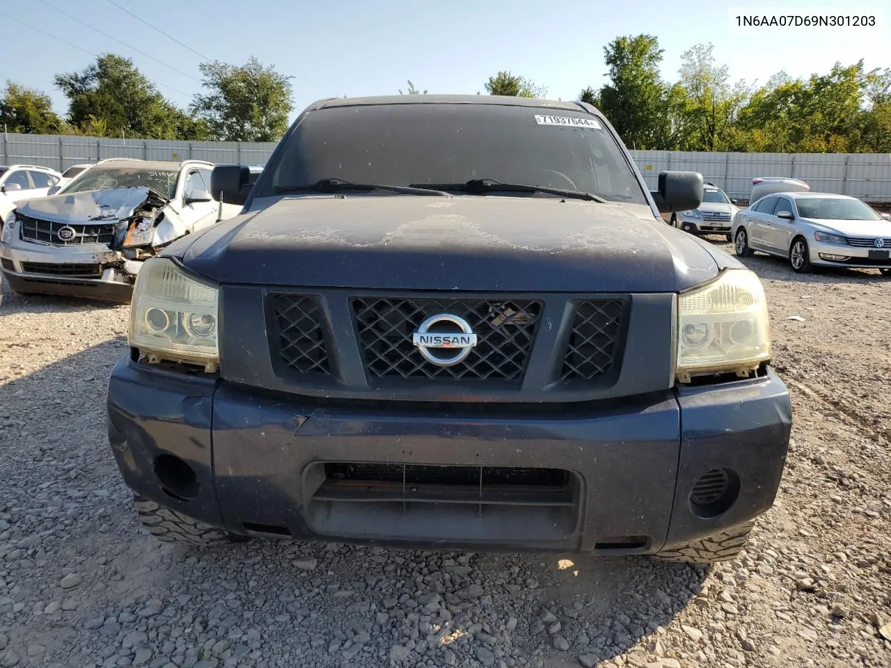 2009 Nissan Titan Xe VIN: 1N6AA07D69N301203 Lot: 71937644