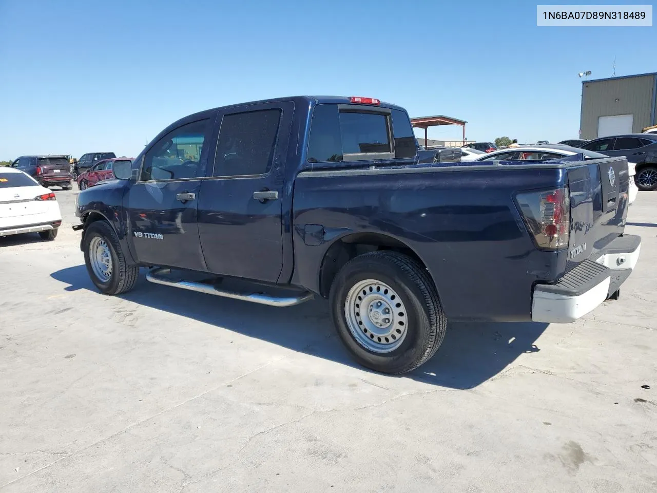 2009 Nissan Titan Xe VIN: 1N6BA07D89N318489 Lot: 75840704