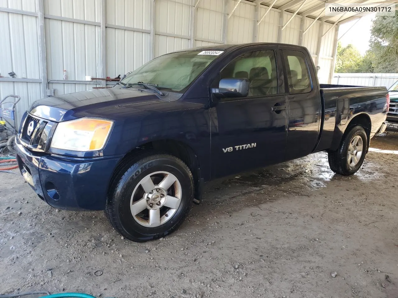 2009 Nissan Titan Xe VIN: 1N6BA06A09N301712 Lot: 76893054