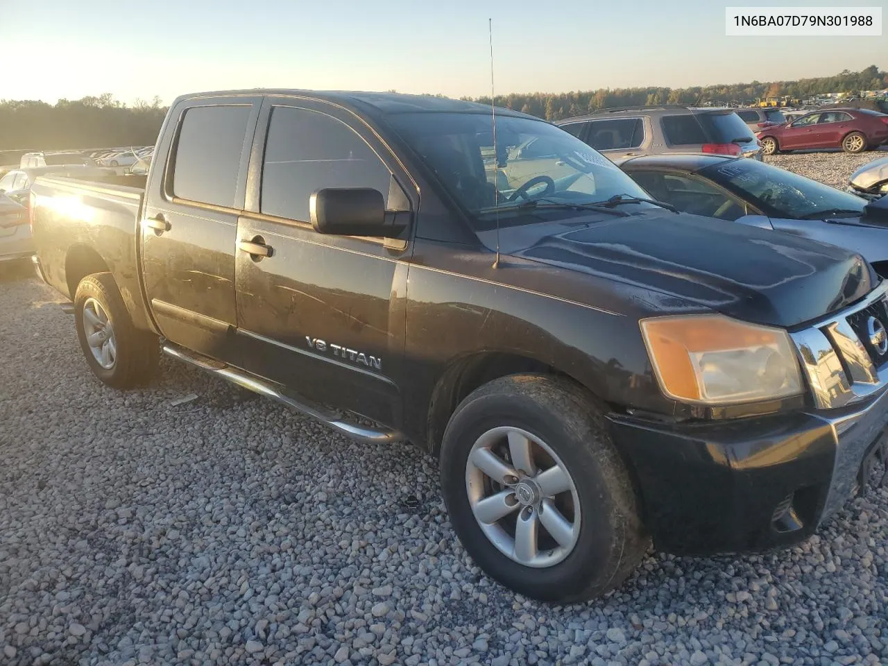 2009 Nissan Titan Xe VIN: 1N6BA07D79N301988 Lot: 80089954