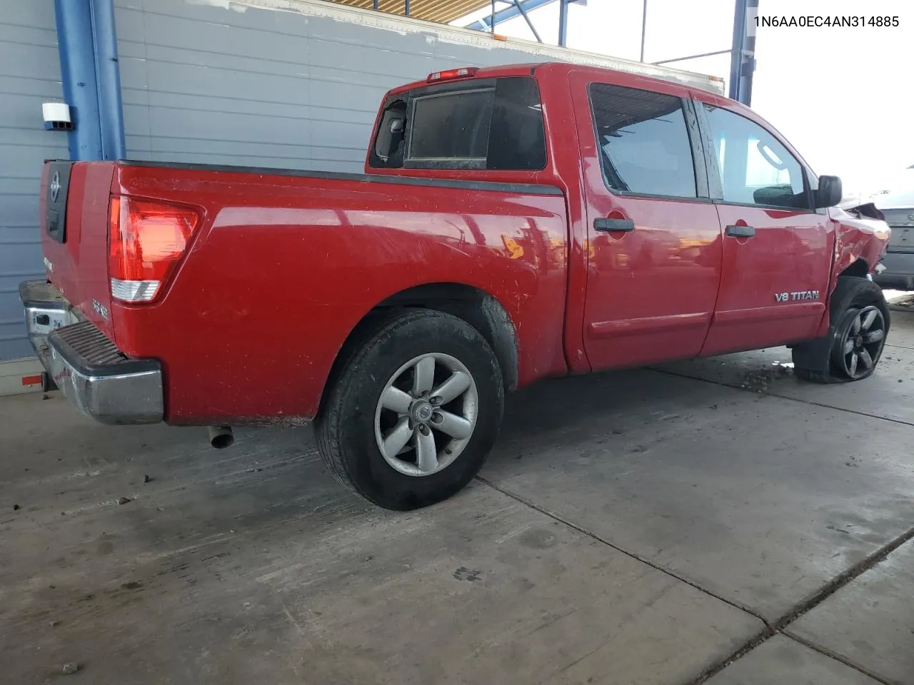 2010 Nissan Titan Xe VIN: 1N6AA0EC4AN314885 Lot: 64198754