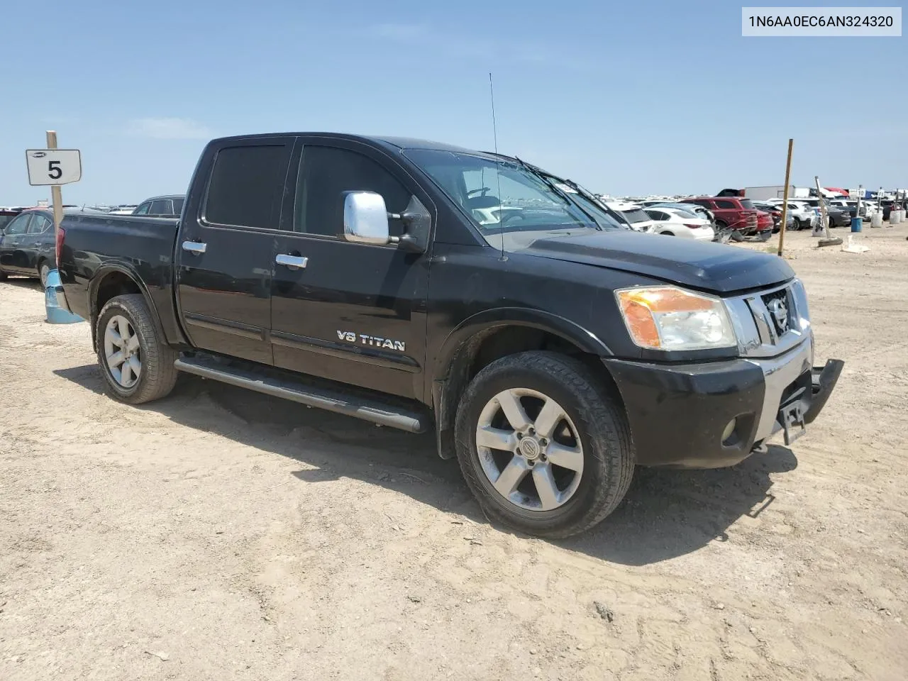 2010 Nissan Titan Xe VIN: 1N6AA0EC6AN324320 Lot: 65054914