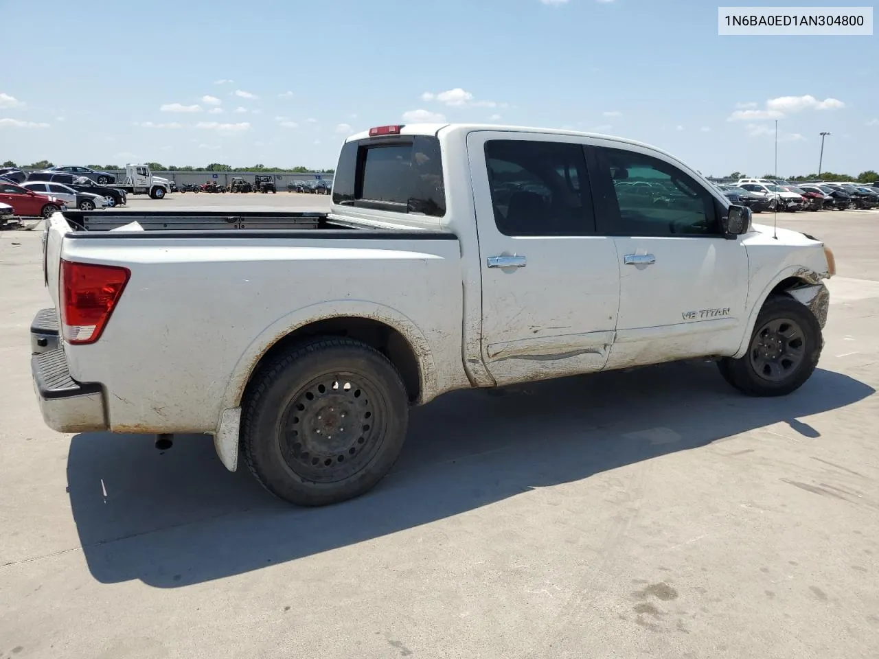 2010 Nissan Titan Xe VIN: 1N6BA0ED1AN304800 Lot: 67090274