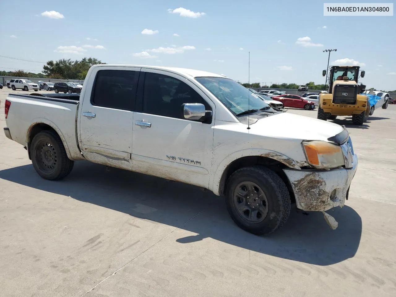 2010 Nissan Titan Xe VIN: 1N6BA0ED1AN304800 Lot: 67090274