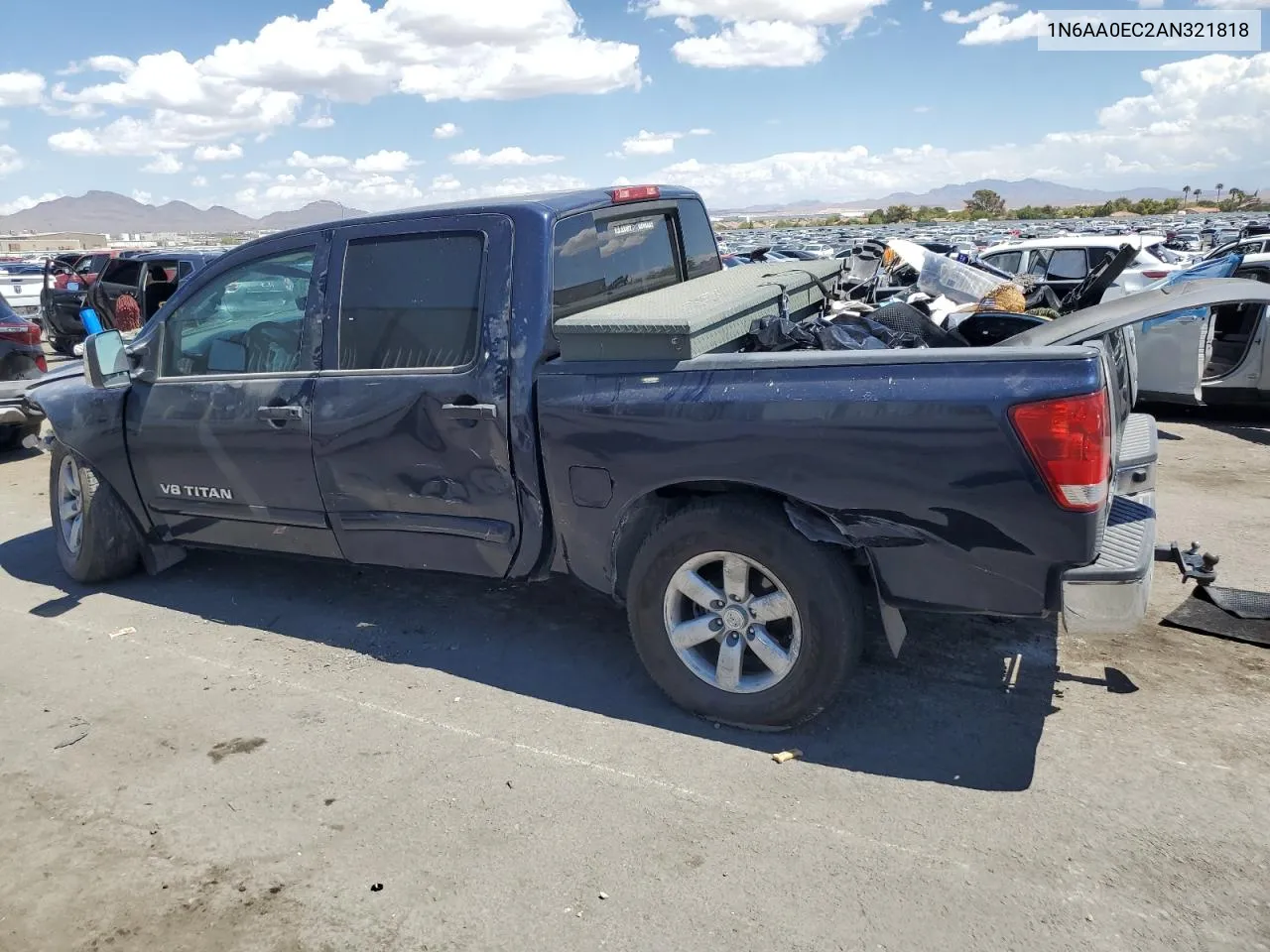 2010 Nissan Titan Xe VIN: 1N6AA0EC2AN321818 Lot: 68717484