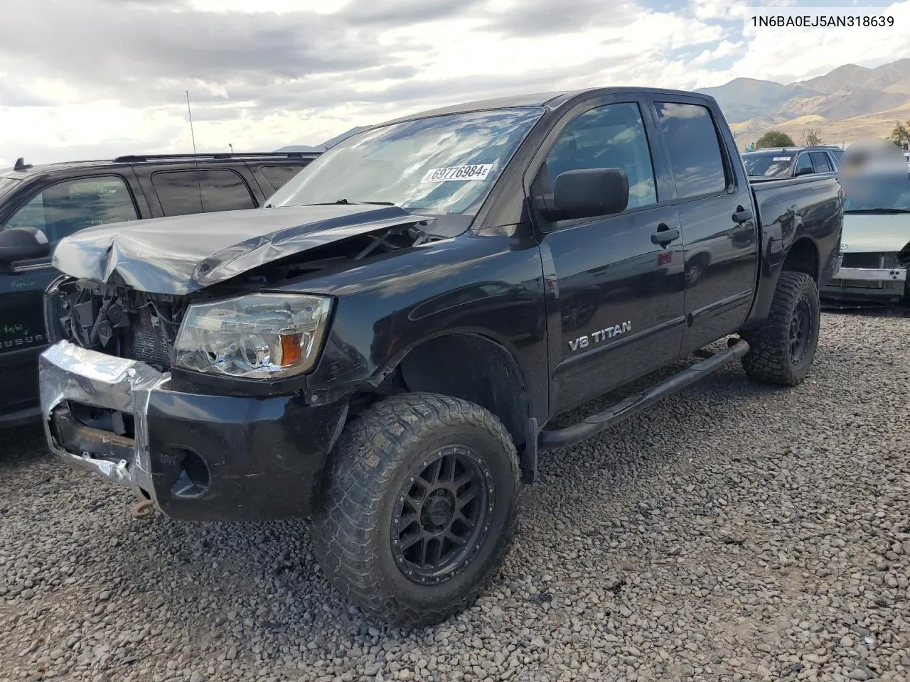 2010 Nissan Titan Xe VIN: 1N6BA0EJ5AN318639 Lot: 69776984