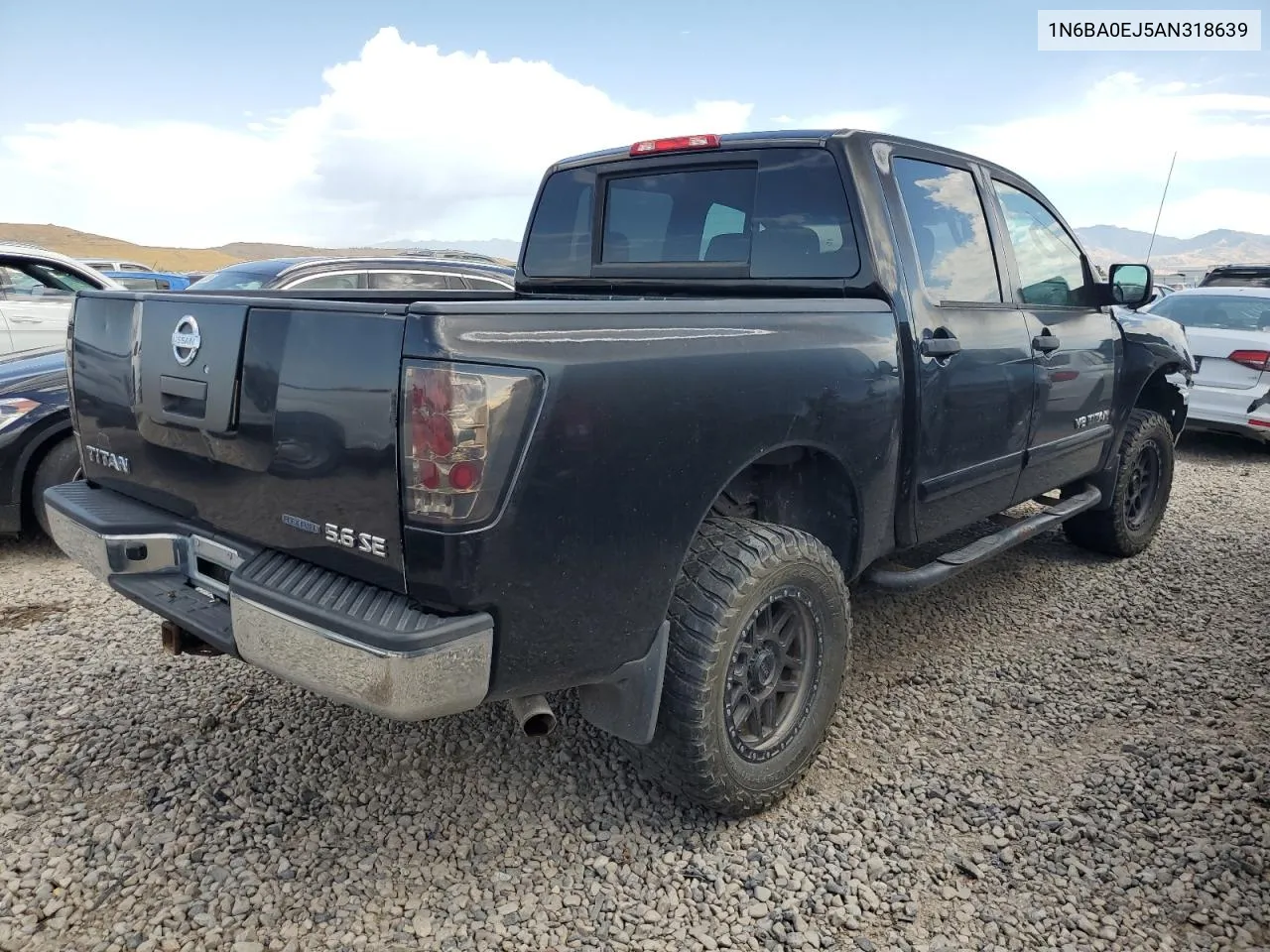 2010 Nissan Titan Xe VIN: 1N6BA0EJ5AN318639 Lot: 69776984