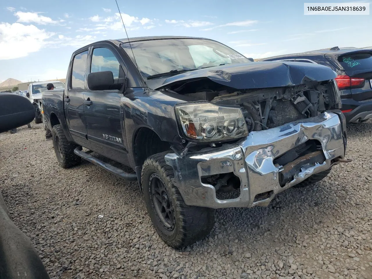 2010 Nissan Titan Xe VIN: 1N6BA0EJ5AN318639 Lot: 69776984