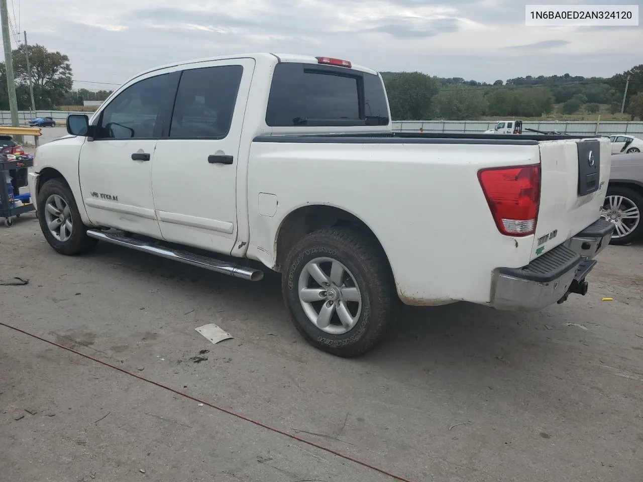 2010 Nissan Titan Xe VIN: 1N6BA0ED2AN324120 Lot: 71206064