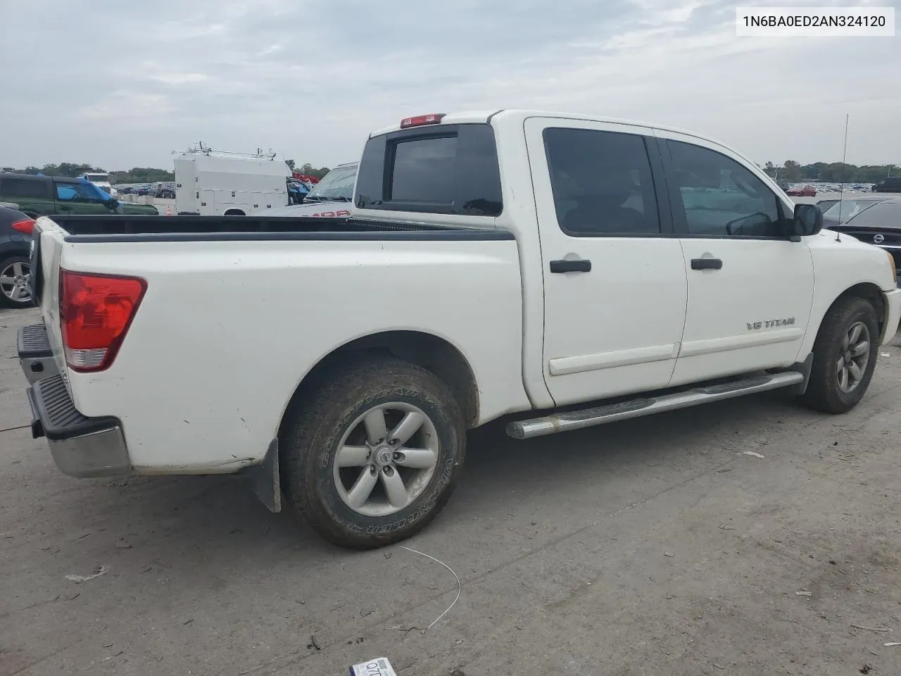 2010 Nissan Titan Xe VIN: 1N6BA0ED2AN324120 Lot: 71206064