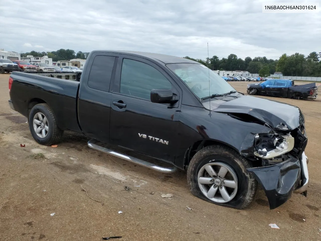 2010 Nissan Titan Xe VIN: 1N6BA0CH6AN301624 Lot: 71998884