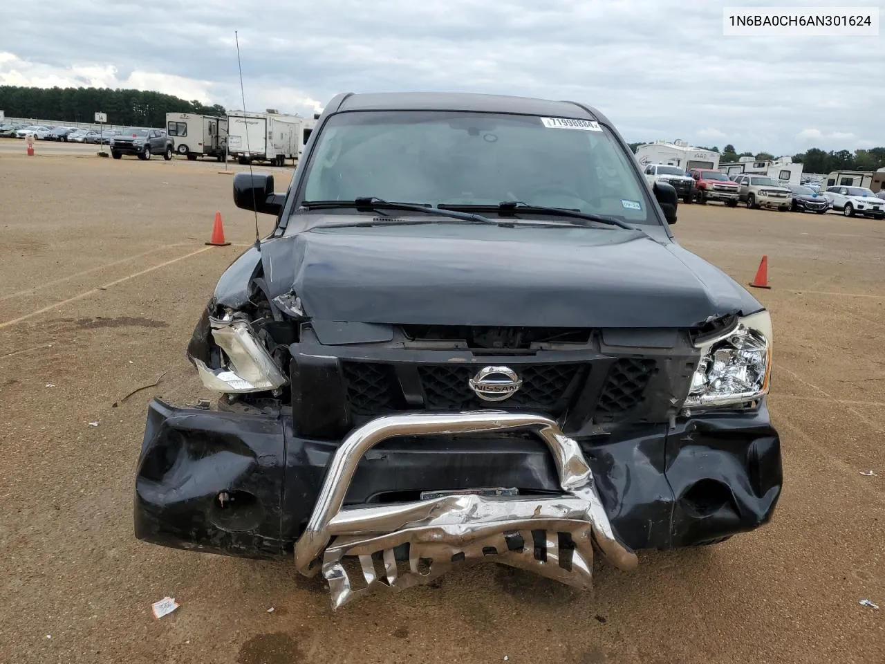 2010 Nissan Titan Xe VIN: 1N6BA0CH6AN301624 Lot: 71998884