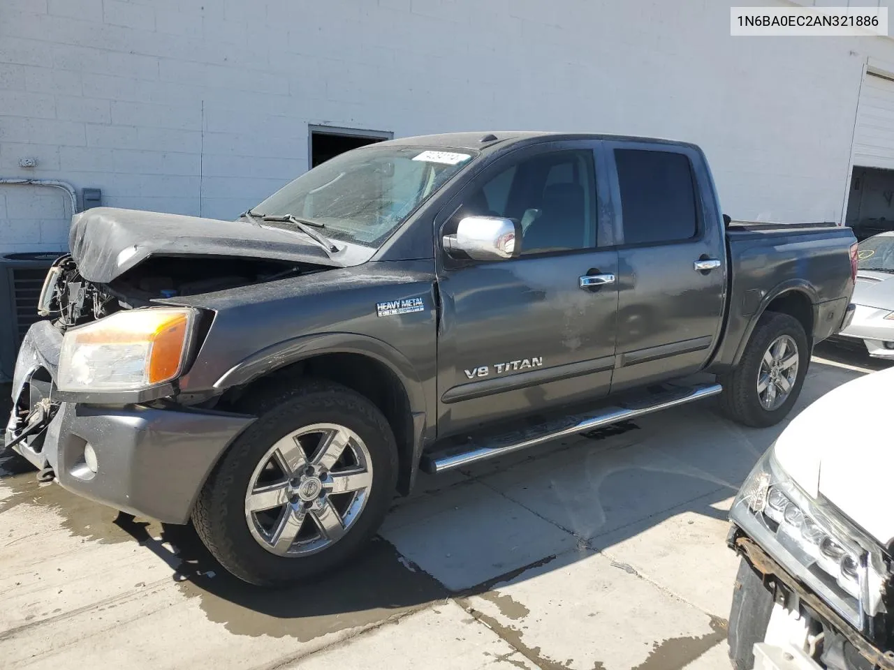 2010 Nissan Titan Xe VIN: 1N6BA0EC2AN321886 Lot: 74234114