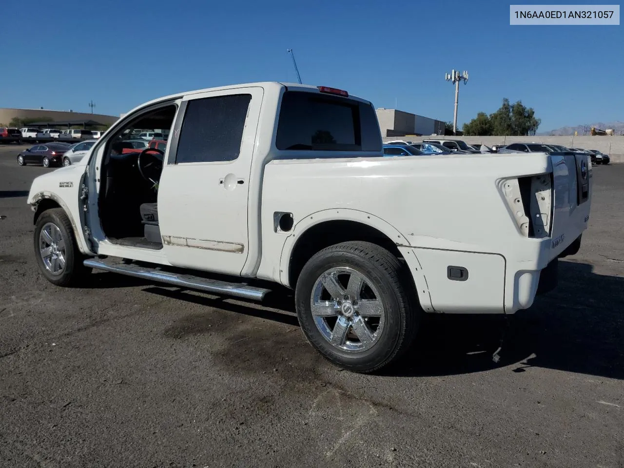 2010 Nissan Titan Xe VIN: 1N6AA0ED1AN321057 Lot: 75018454