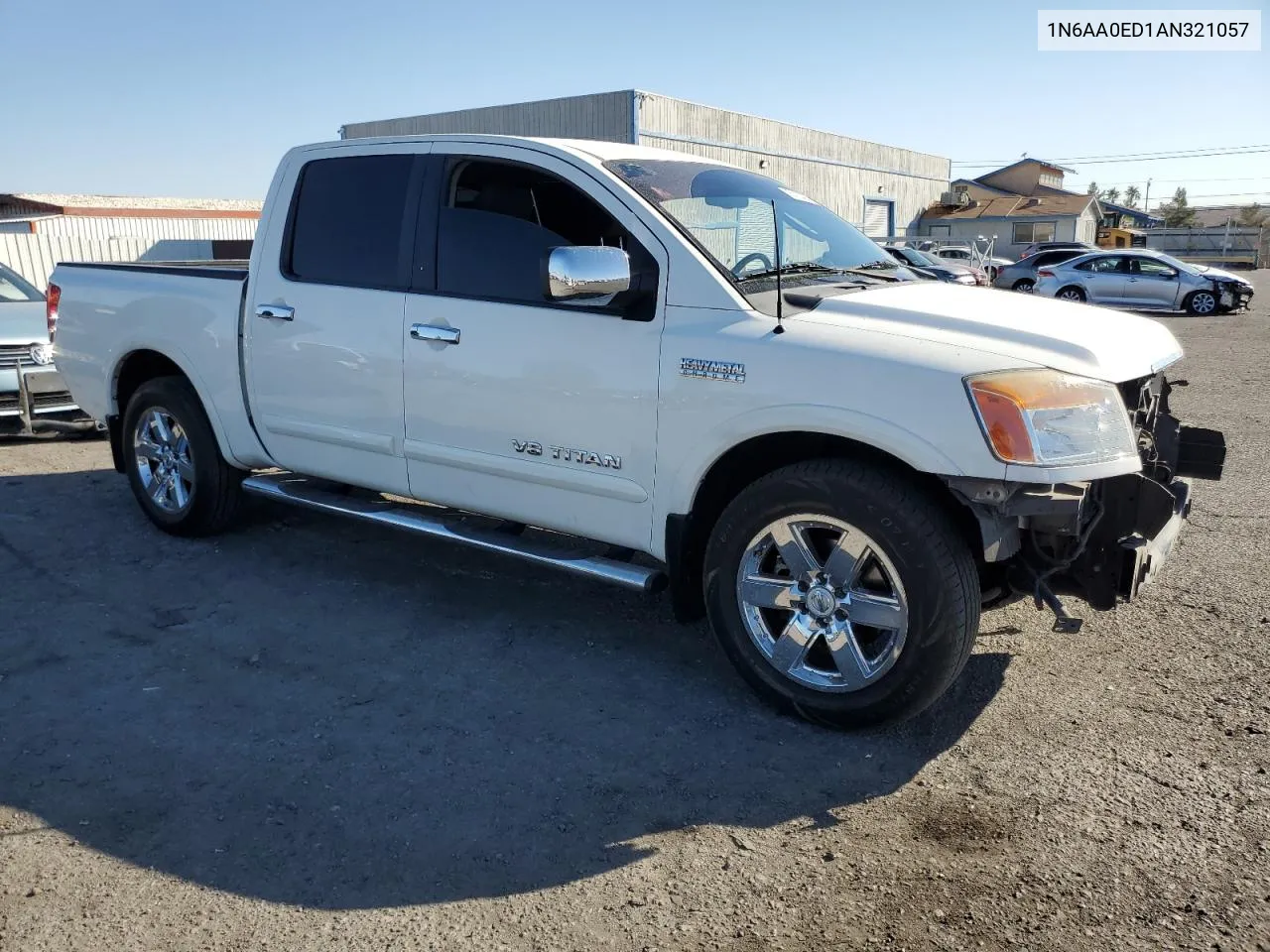 2010 Nissan Titan Xe VIN: 1N6AA0ED1AN321057 Lot: 75018454