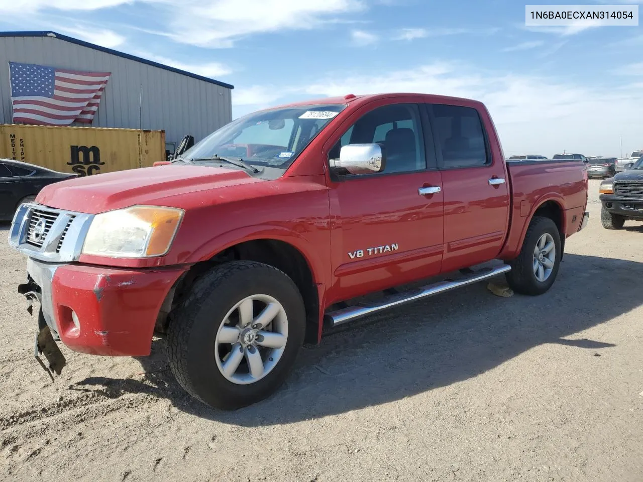 2010 Nissan Titan Xe VIN: 1N6BA0ECXAN314054 Lot: 78120694