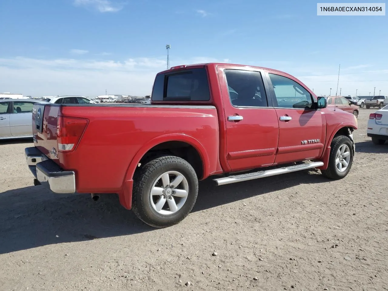 2010 Nissan Titan Xe VIN: 1N6BA0ECXAN314054 Lot: 78120694