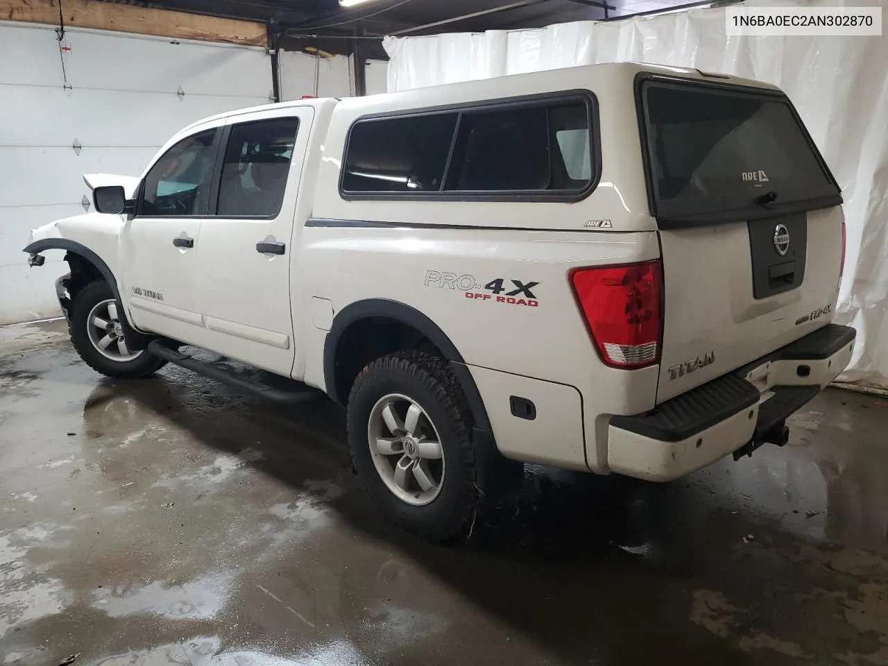 2010 Nissan Titan Xe VIN: 1N6BA0EC2AN302870 Lot: 79242634