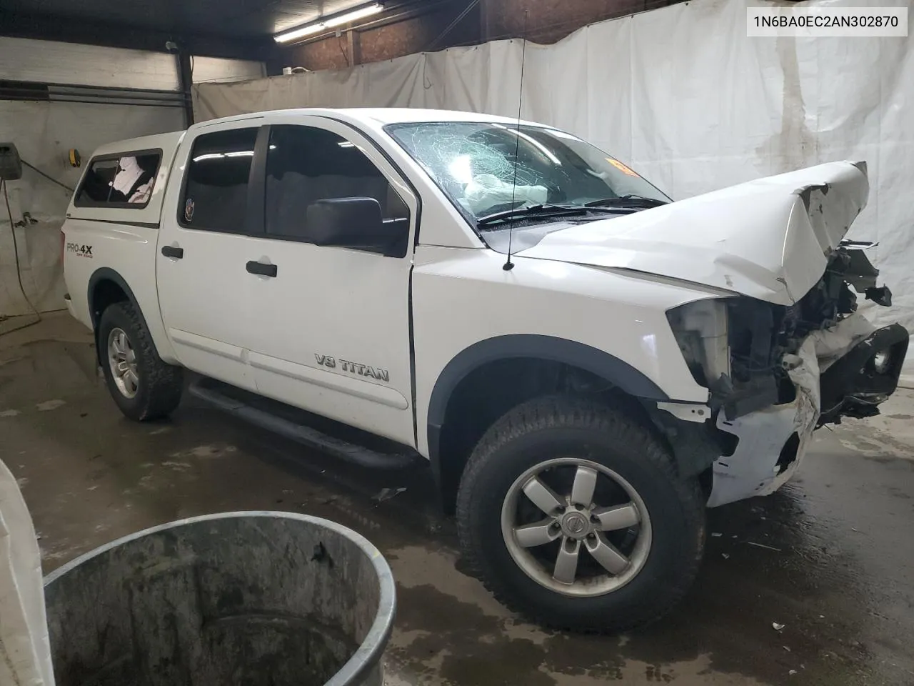 2010 Nissan Titan Xe VIN: 1N6BA0EC2AN302870 Lot: 79242634