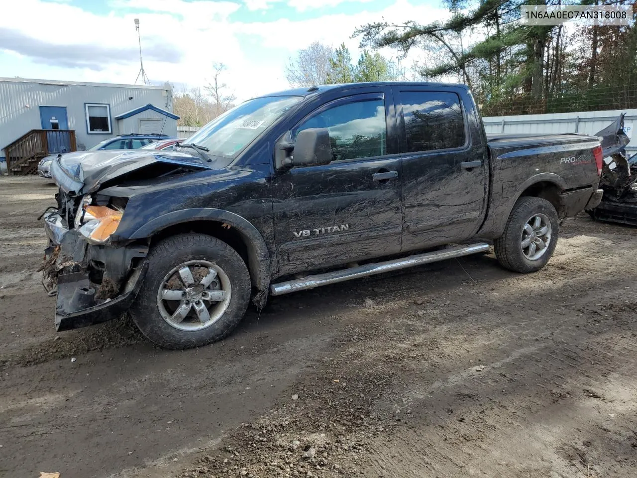 2010 Nissan Titan Xe VIN: 1N6AA0EC7AN318008 Lot: 79498734