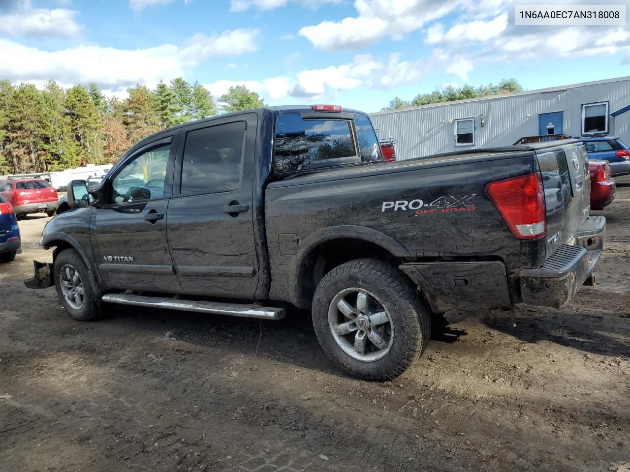 2010 Nissan Titan Xe VIN: 1N6AA0EC7AN318008 Lot: 79498734