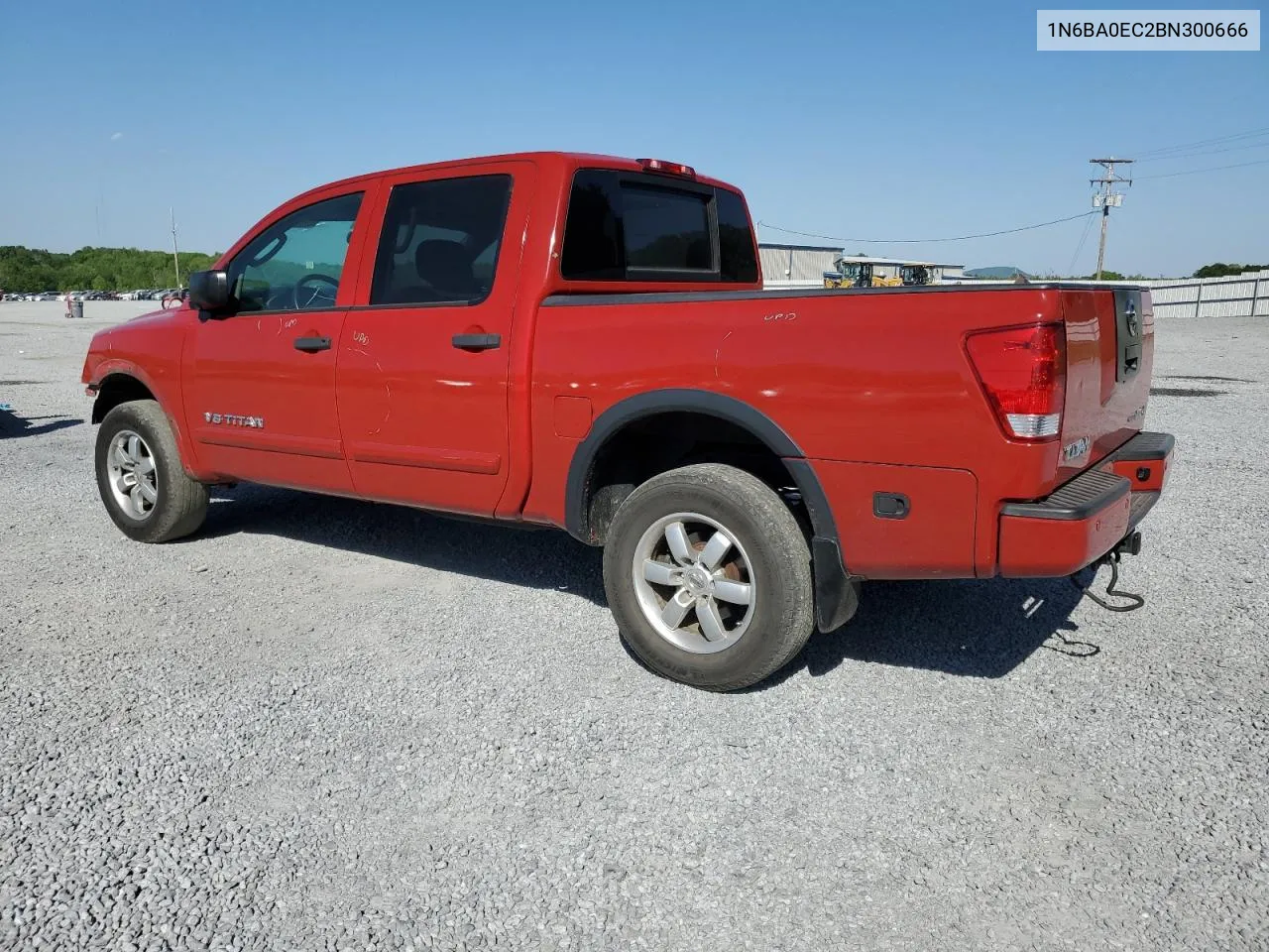 2011 Nissan Titan S VIN: 1N6BA0EC2BN300666 Lot: 51017214