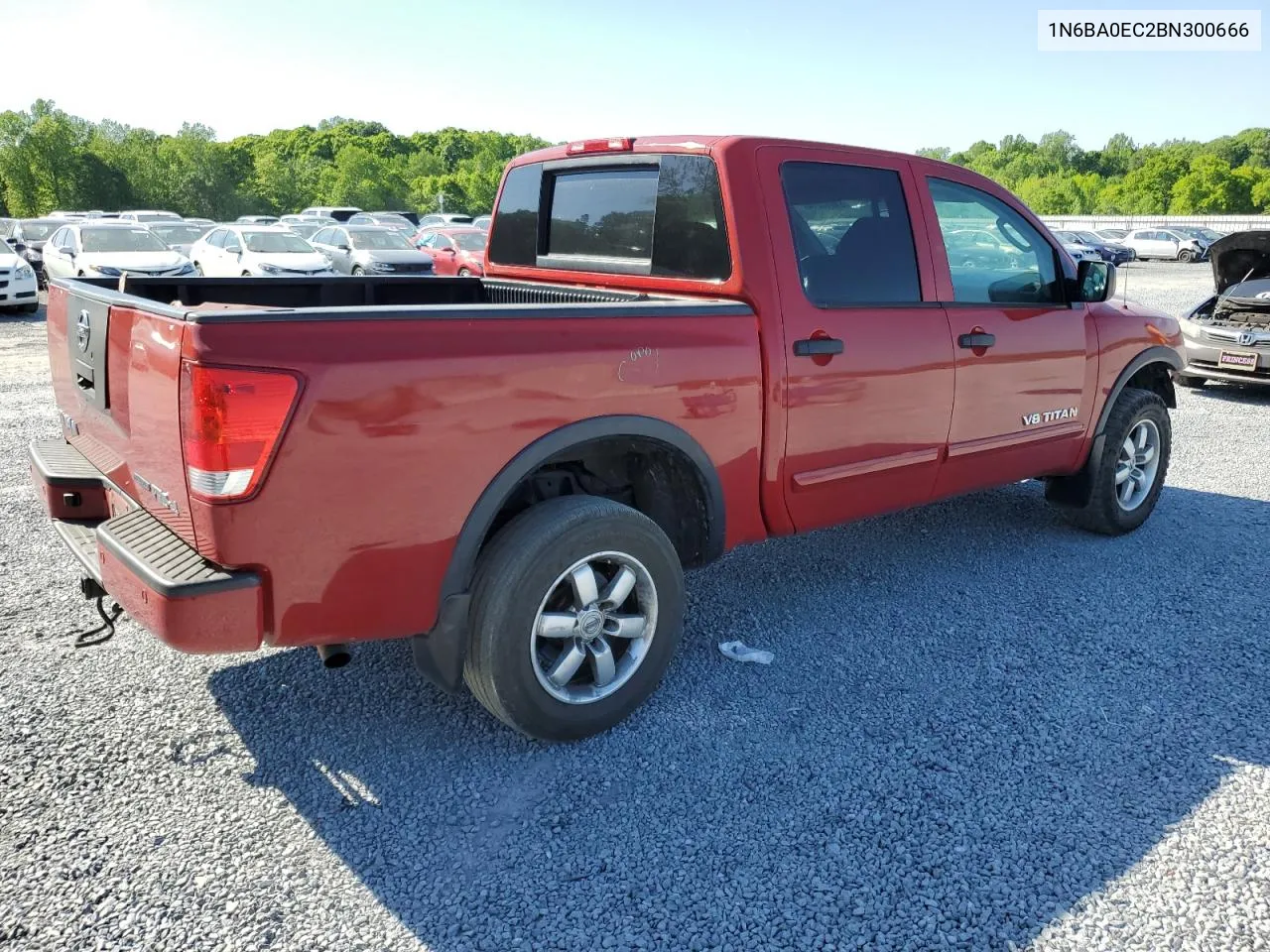 2011 Nissan Titan S VIN: 1N6BA0EC2BN300666 Lot: 51017214