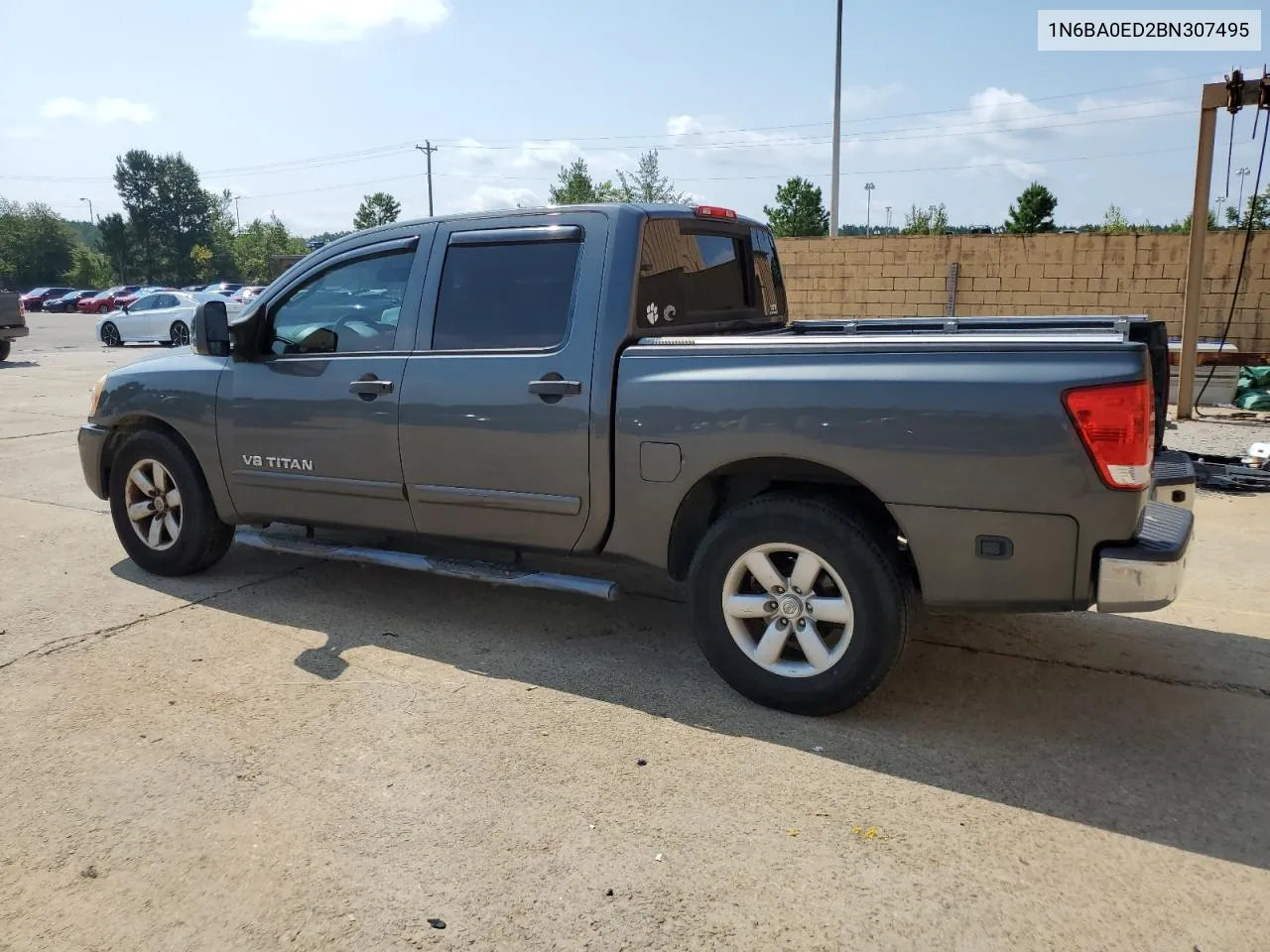 2011 Nissan Titan S VIN: 1N6BA0ED2BN307495 Lot: 67340884