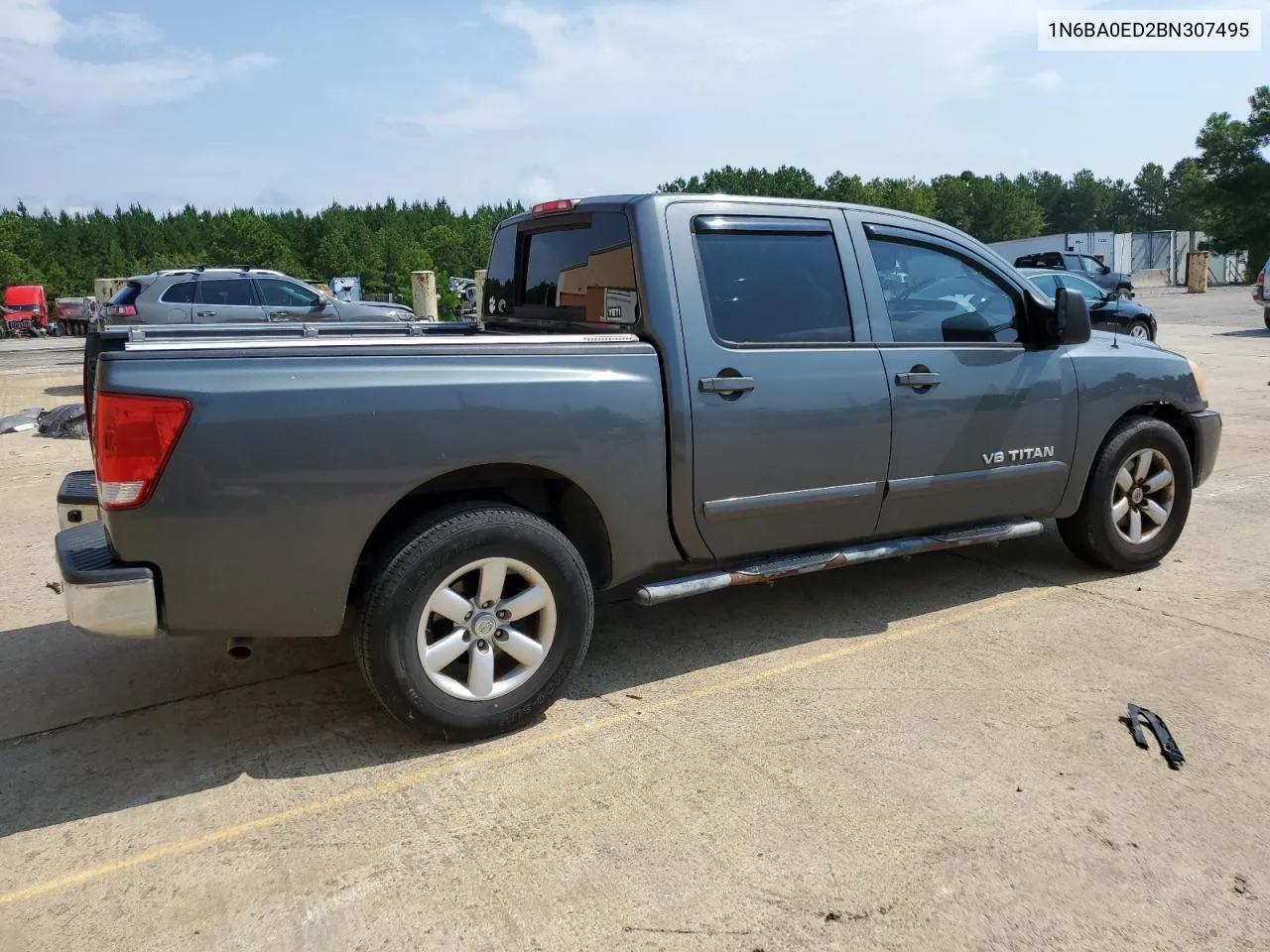 2011 Nissan Titan S VIN: 1N6BA0ED2BN307495 Lot: 67340884