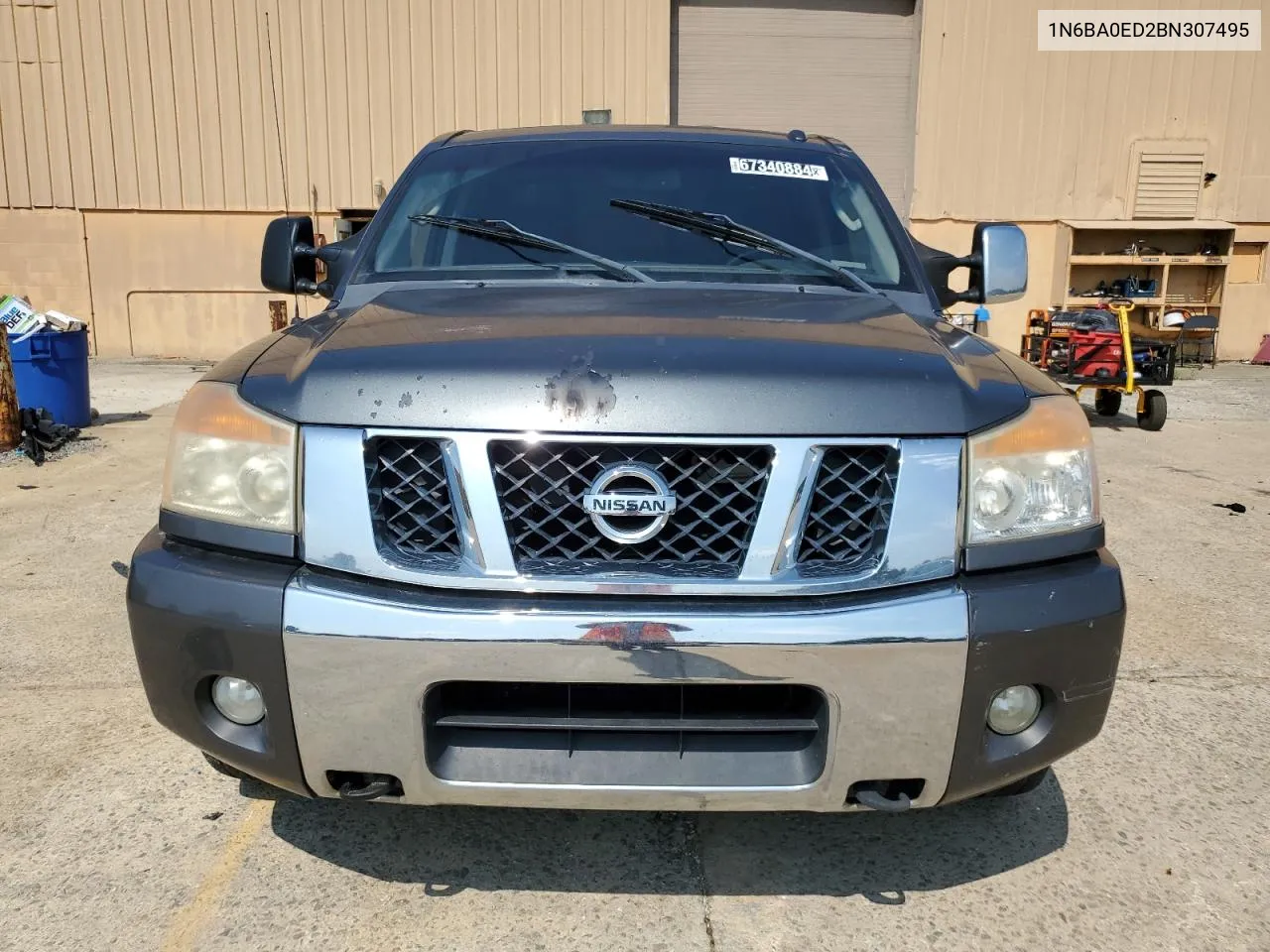 2011 Nissan Titan S VIN: 1N6BA0ED2BN307495 Lot: 67340884