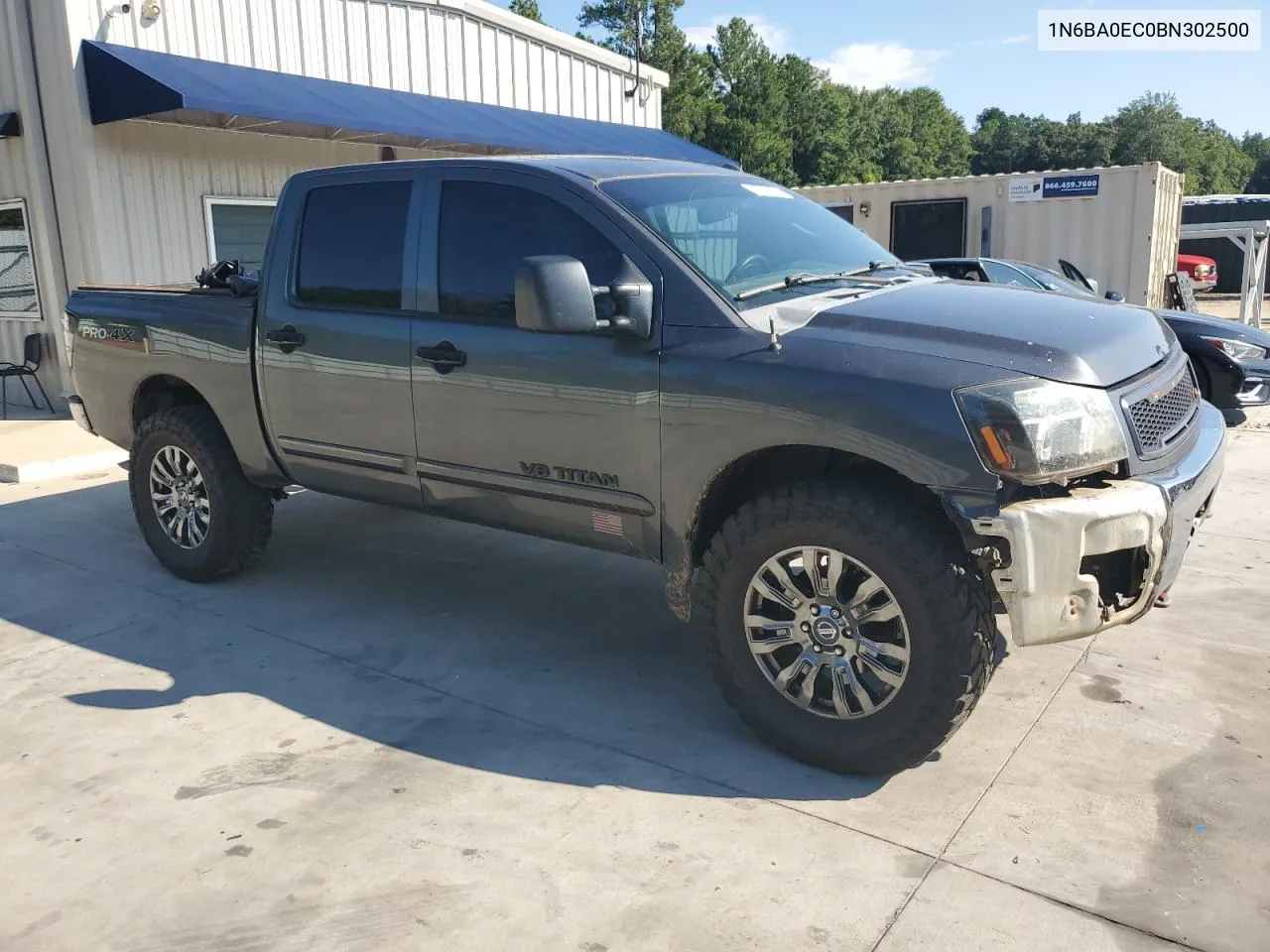 2011 Nissan Titan S VIN: 1N6BA0EC0BN302500 Lot: 67595554