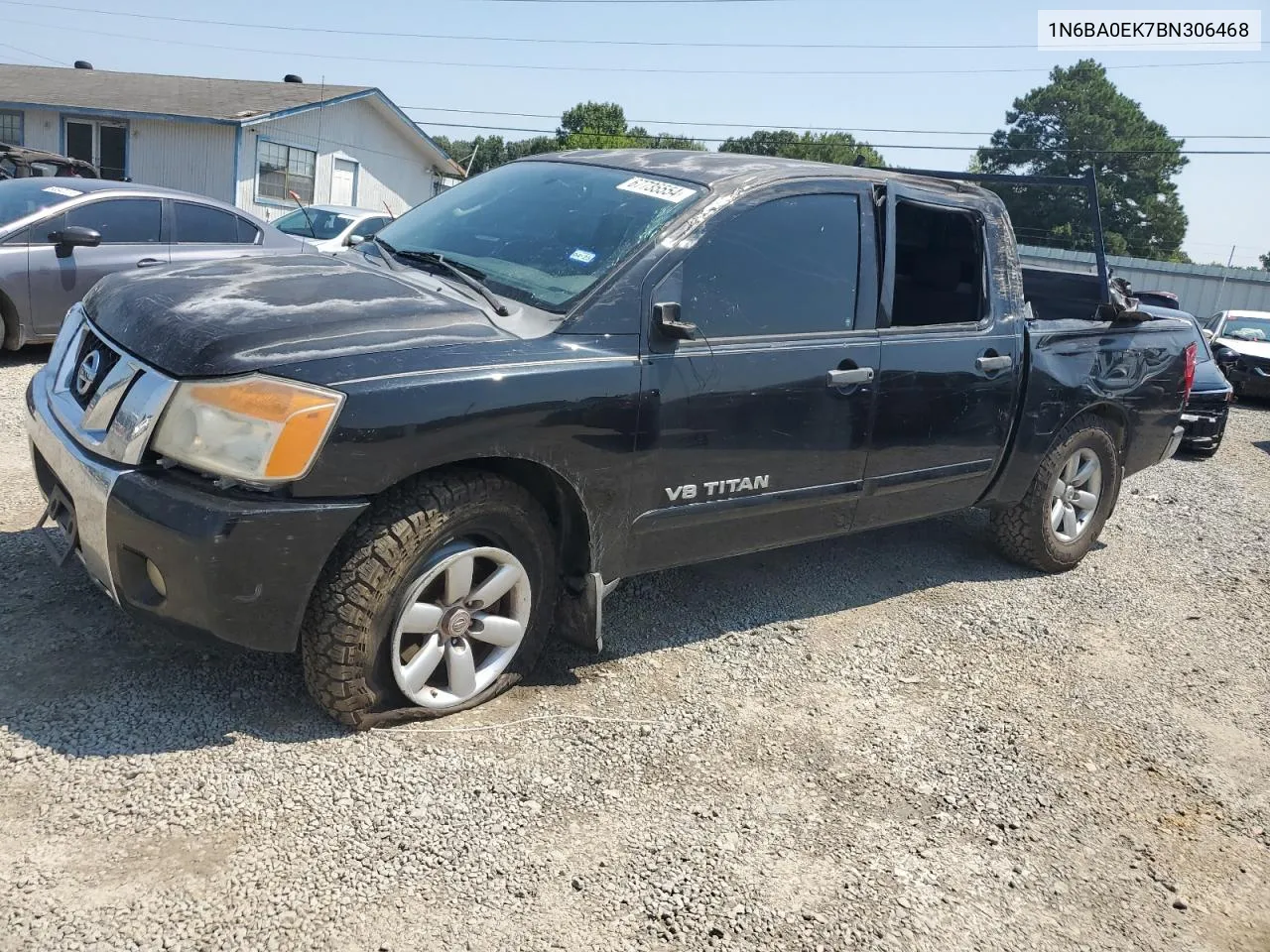 2011 Nissan Titan S VIN: 1N6BA0EK7BN306468 Lot: 67735554