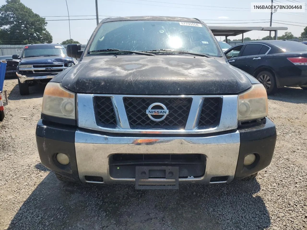 2011 Nissan Titan S VIN: 1N6BA0EK7BN306468 Lot: 67735554