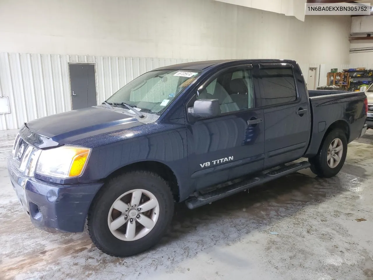 2011 Nissan Titan S VIN: 1N6BA0EKXBN305752 Lot: 69705974