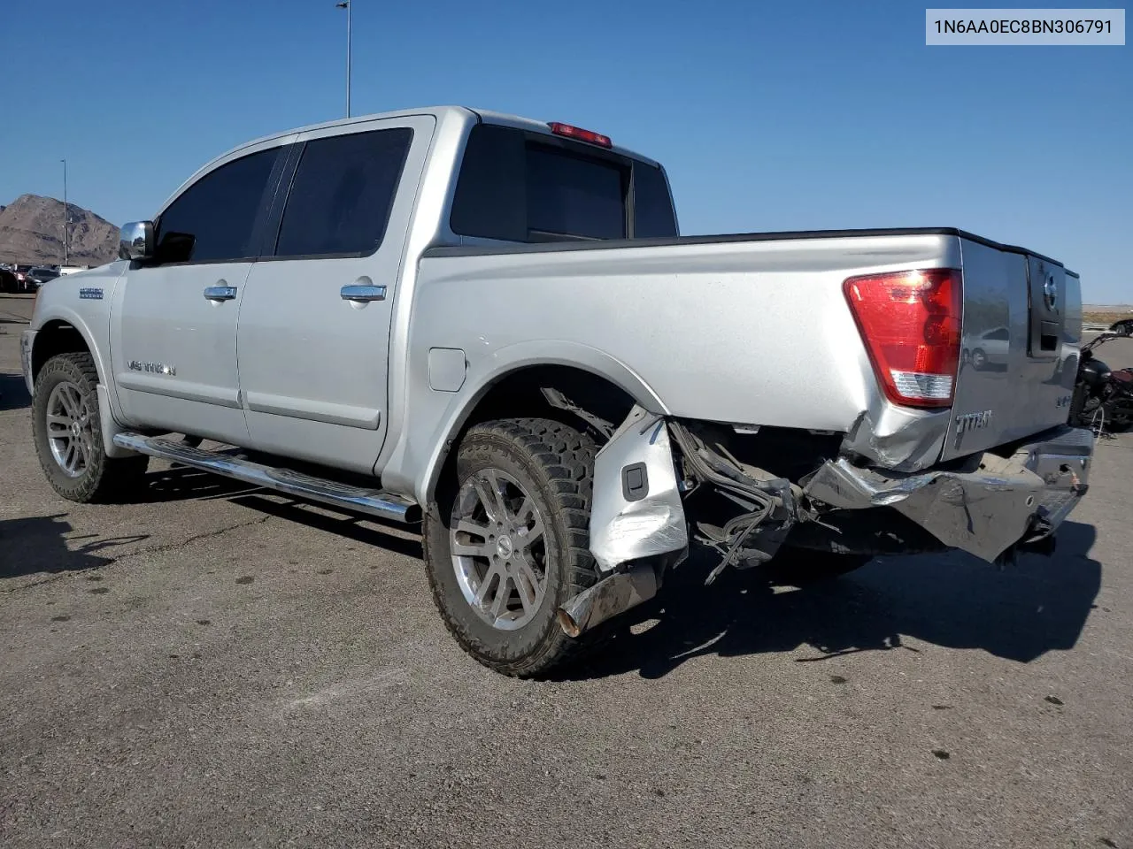 2011 Nissan Titan S VIN: 1N6AA0EC8BN306791 Lot: 70043404