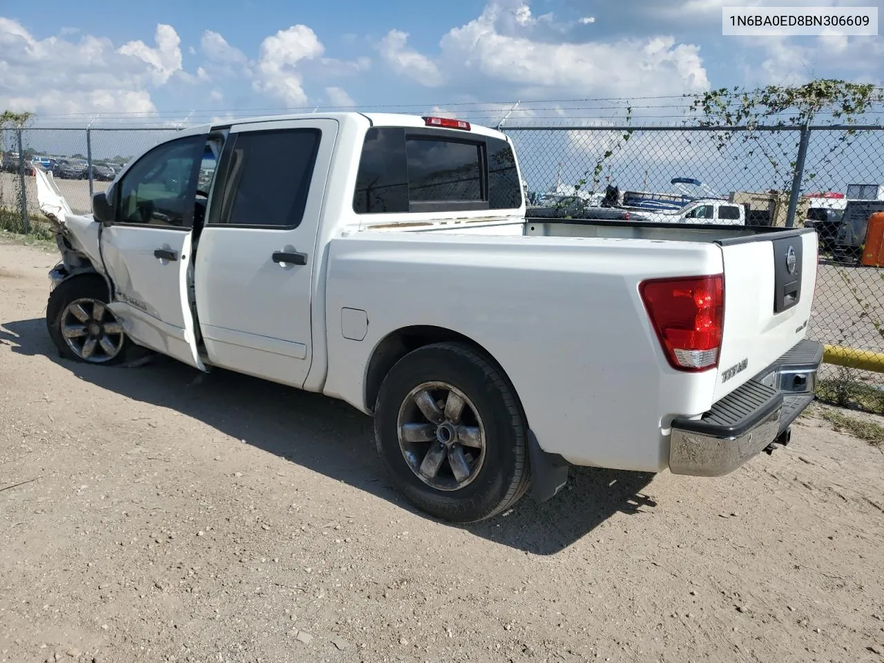 2011 Nissan Titan S VIN: 1N6BA0ED8BN306609 Lot: 71765934