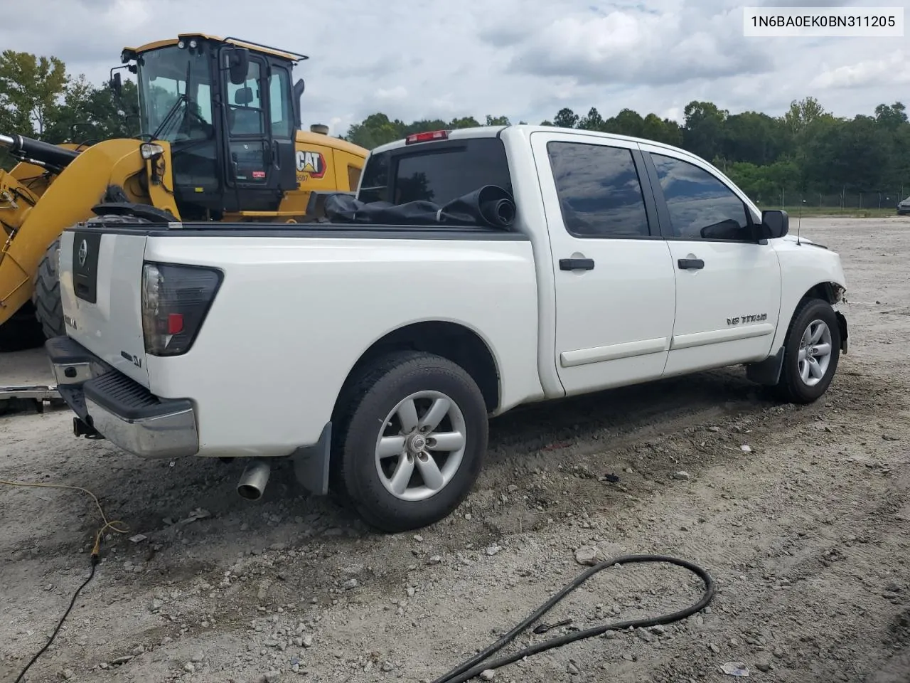 2011 Nissan Titan S VIN: 1N6BA0EK0BN311205 Lot: 71945774