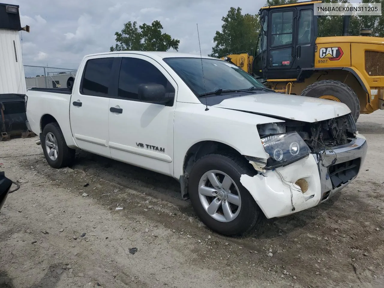 2011 Nissan Titan S VIN: 1N6BA0EK0BN311205 Lot: 71945774