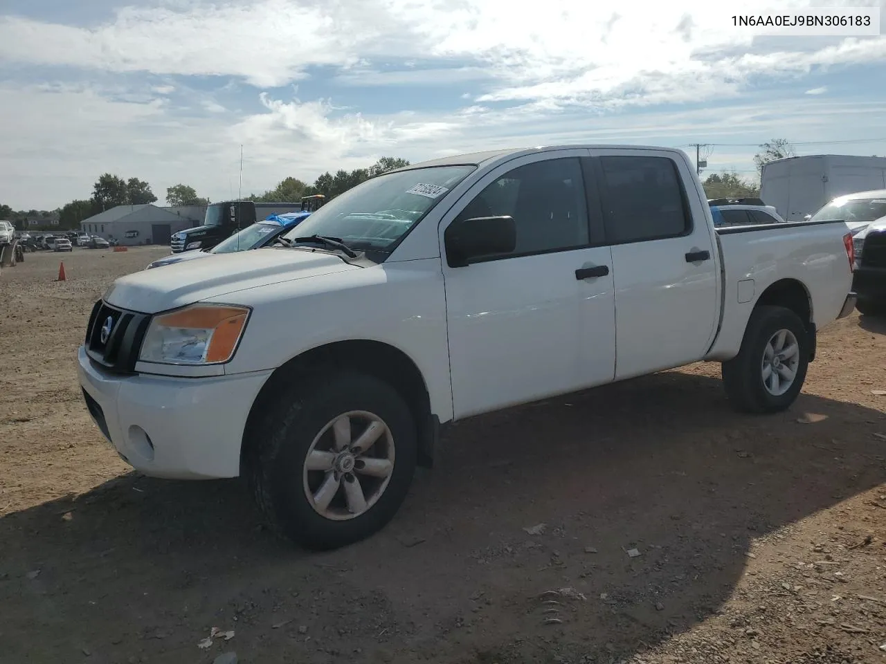 2011 Nissan Titan S VIN: 1N6AA0EJ9BN306183 Lot: 72150924