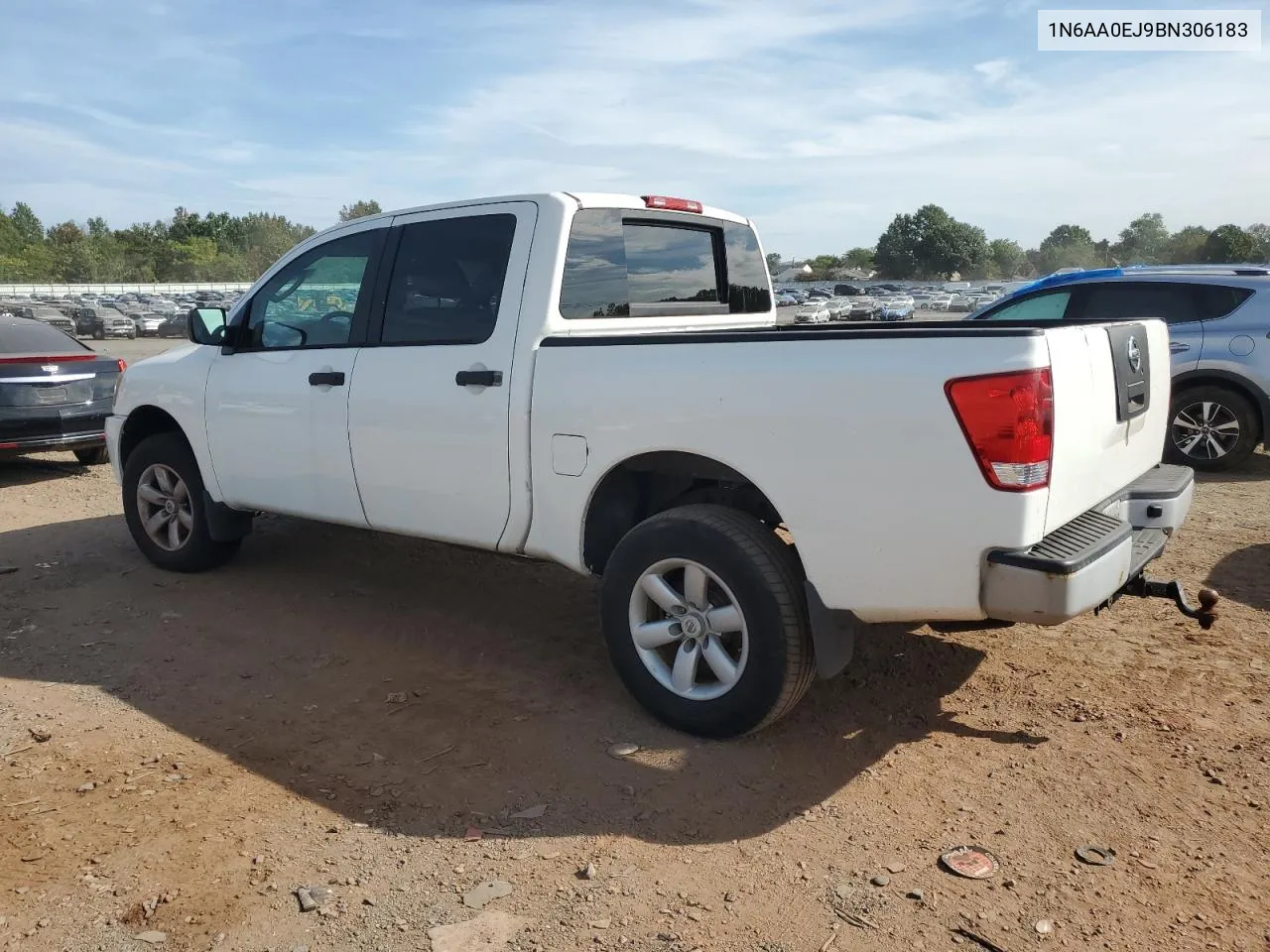 2011 Nissan Titan S VIN: 1N6AA0EJ9BN306183 Lot: 72150924