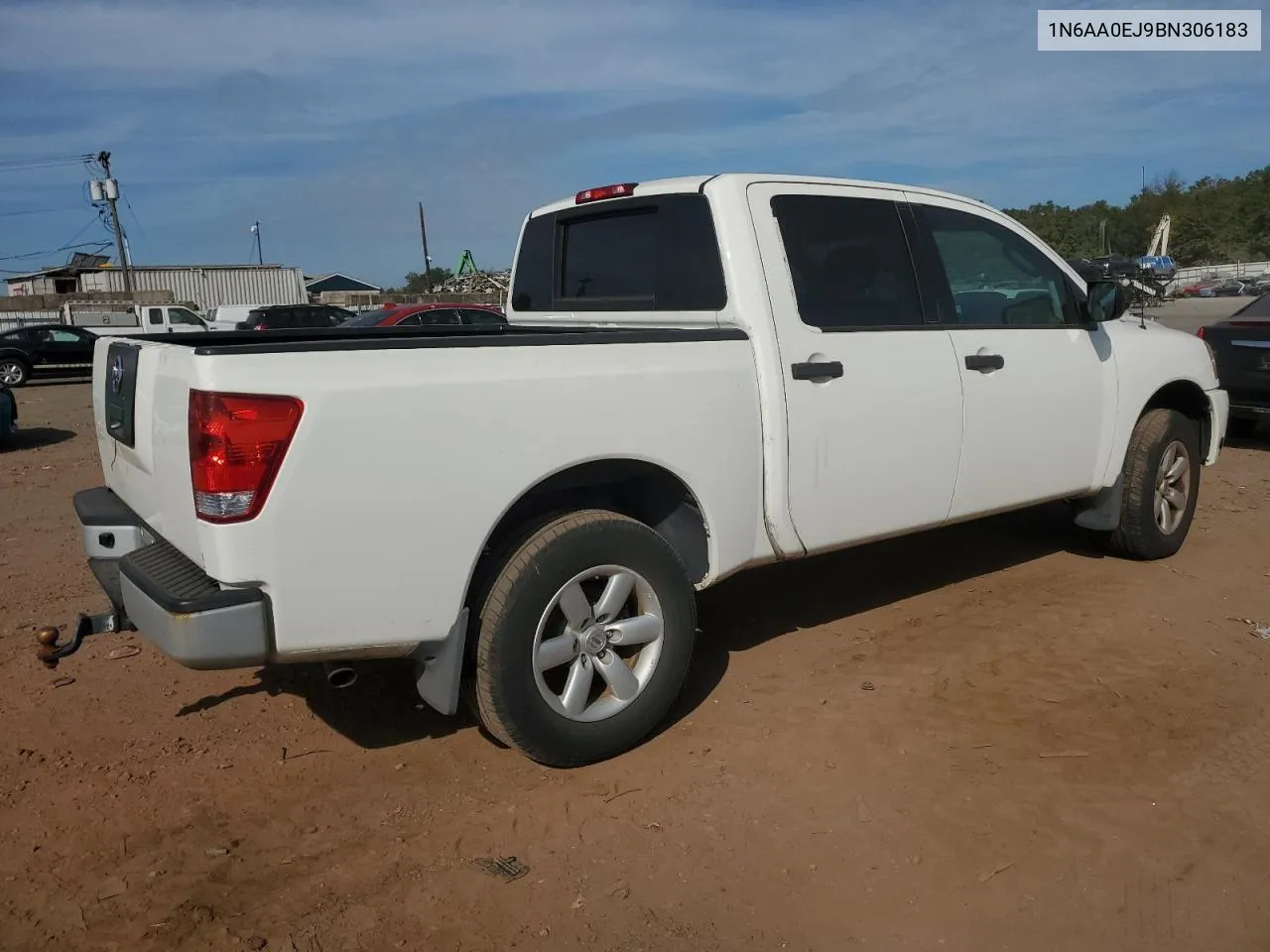 2011 Nissan Titan S VIN: 1N6AA0EJ9BN306183 Lot: 72150924